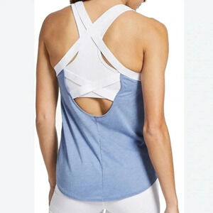 Nike Dri-Fit Indigo Storm Elastika training tank women’s size XS